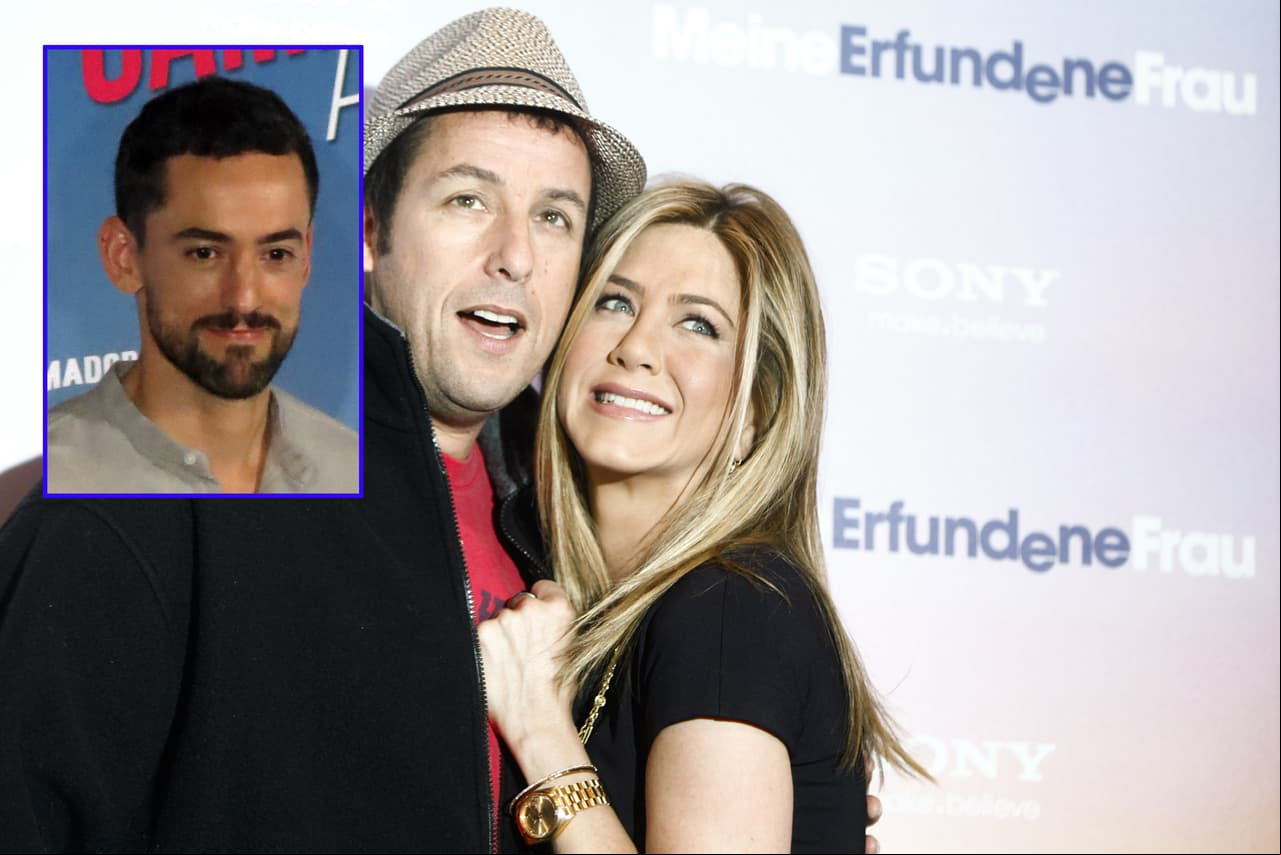 Luis Gerardo Méndez termina filmación con Jennifer Aniston y Adam Sandler