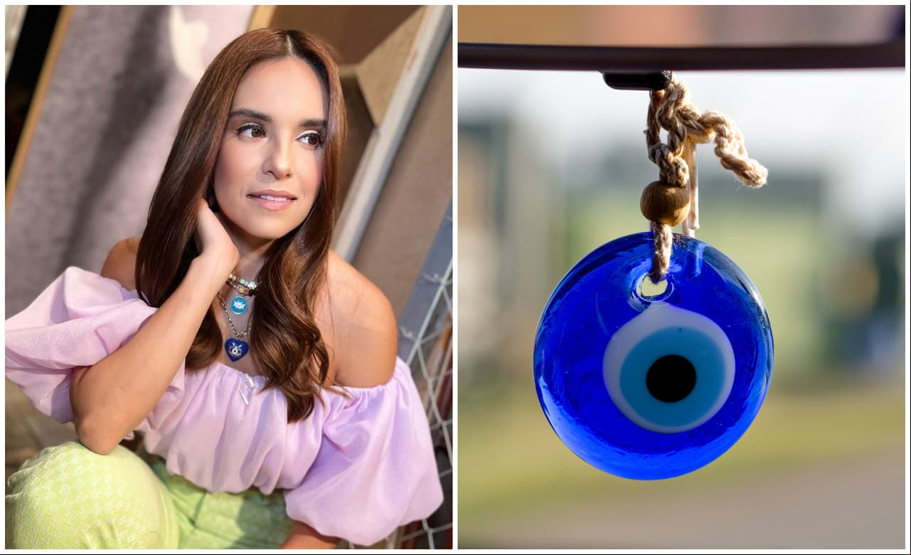 Tania Rincón usa collares de ojos turcos, ¿qué significan y para qué sirven?