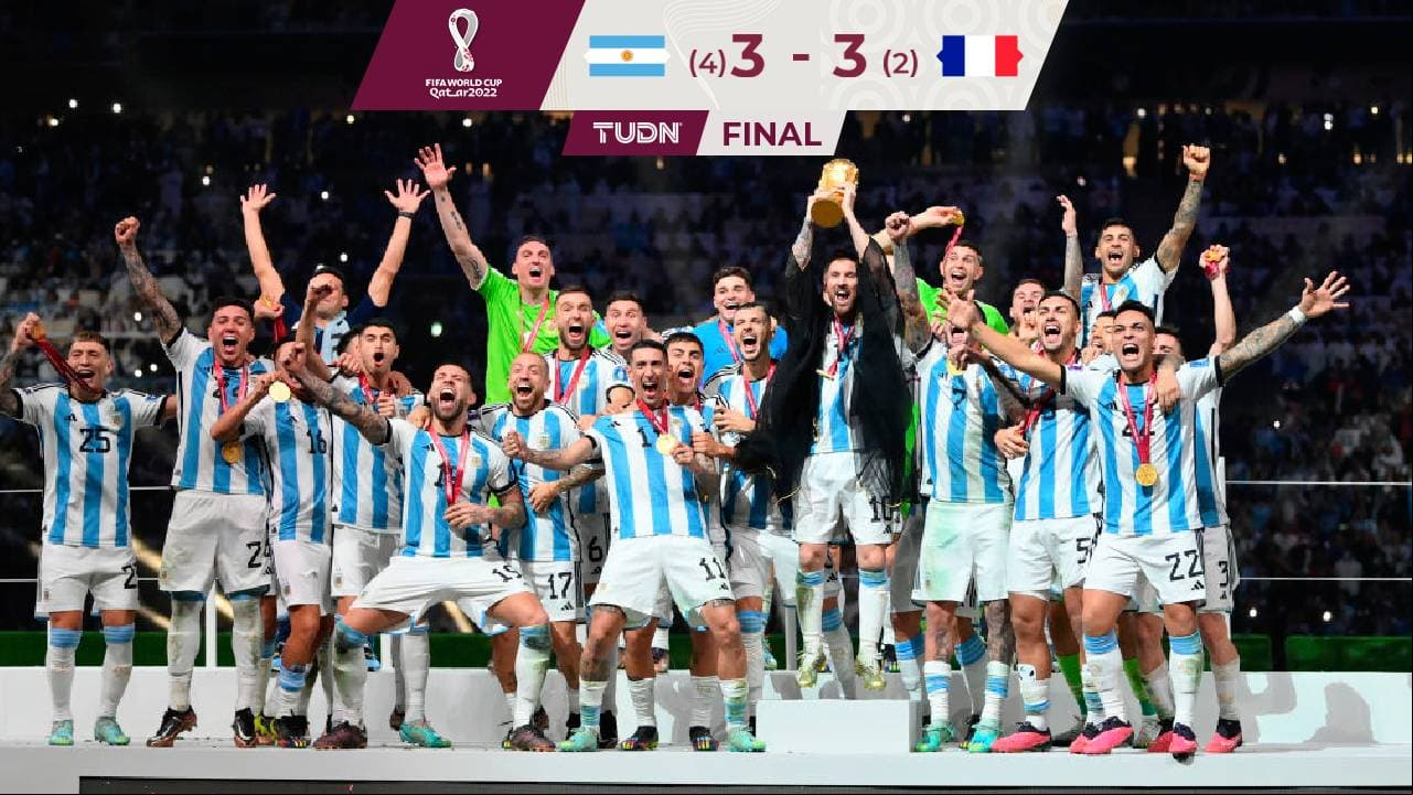 Argentina, en los penales y con Messi figura, se coronó campeón en Qatar 2022