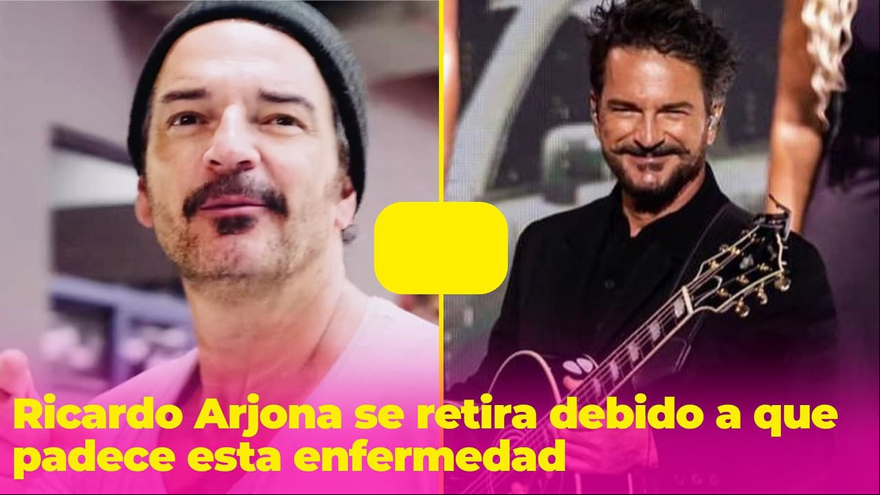 Ricardo Arjona se retirará de los escenarios por una enfermedad: ¿qué problema de salud tiene?