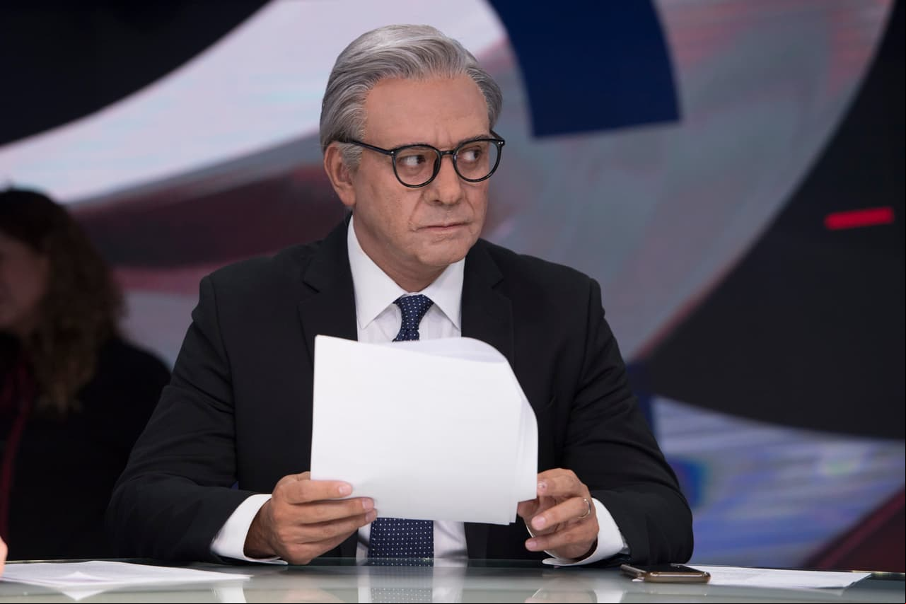 Con una sola mirada, Leopoldo Gómez controlaba que nada se saliera bajo control en la discusión.