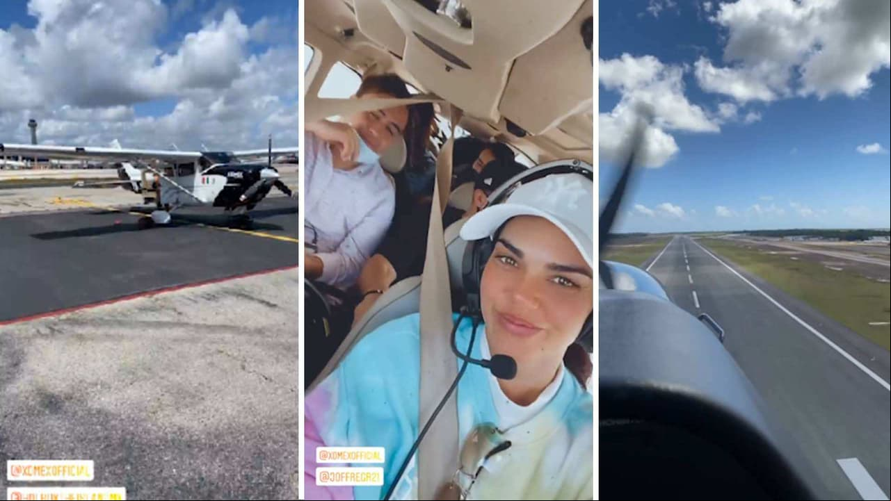 Livia Brito presume su viaje en avioneta y recuerda con nostalgia cuando protagonizó 'La piloto’