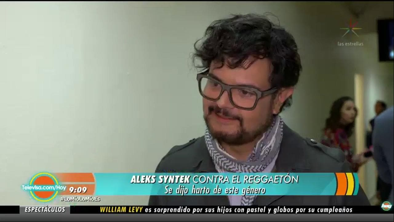 Aleks Syntek reconoce que se equivocó
