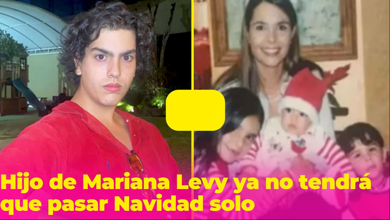 Hijo de Mariana Levy ya no pasará solo la Navidad: alguien muy especial lo invitó a su casa