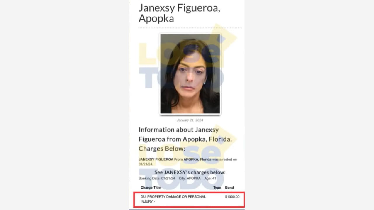 Janexsy Figueroa fue arrestada en Orlando