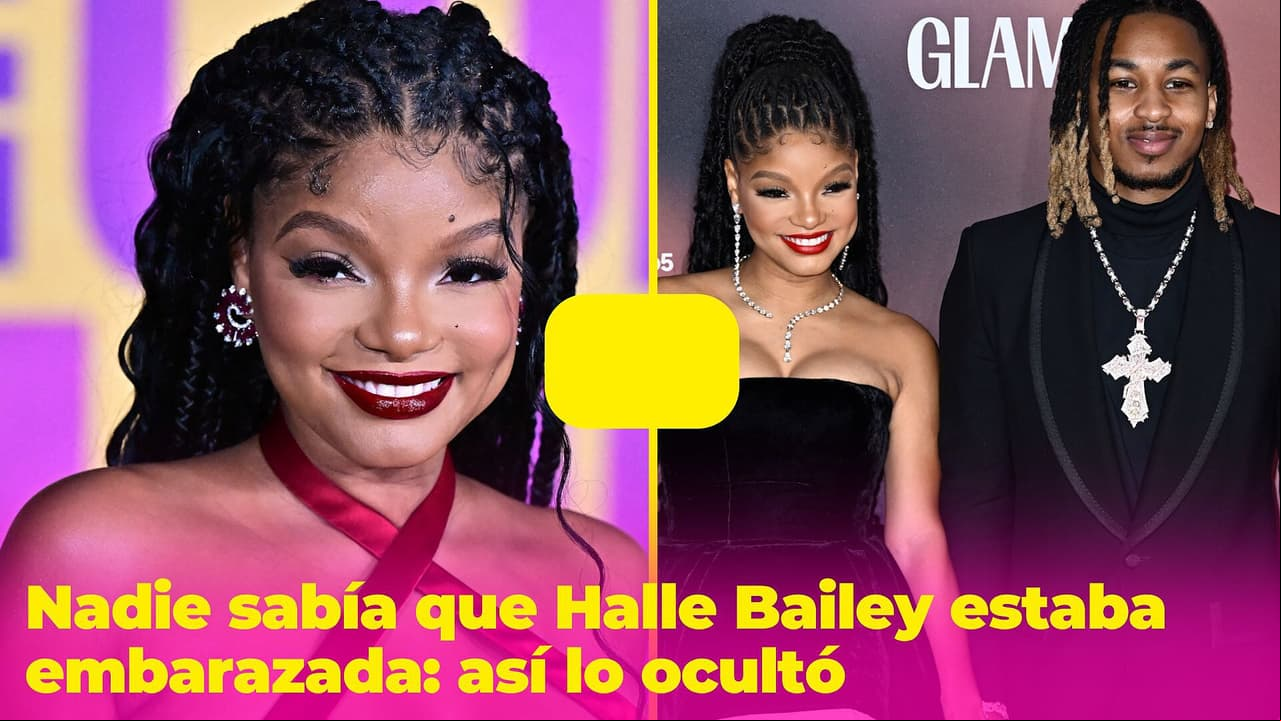 Así ocultó Halle Bailey su embarazo: ni los grandes fans de 'La Sirenita' se dieron cuenta