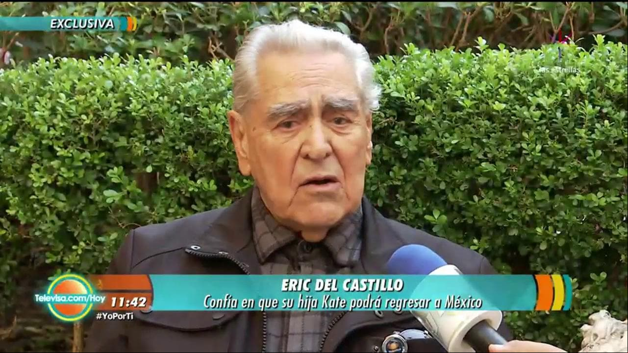 ¡Eric del Castillo y su familia se sienten vigilados!