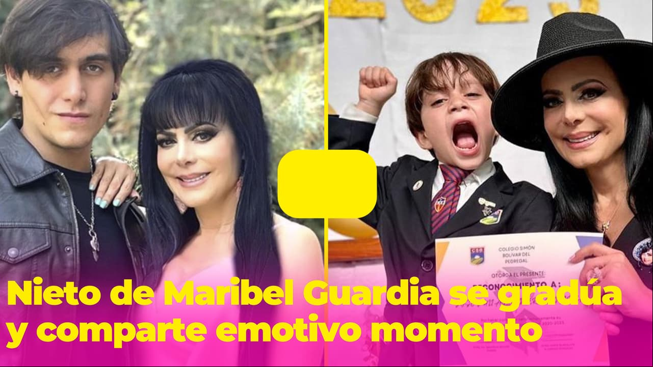 Maribel Guardia asegura que Julián Figueroa se manifestó de esta forma en la graduación de su nieto