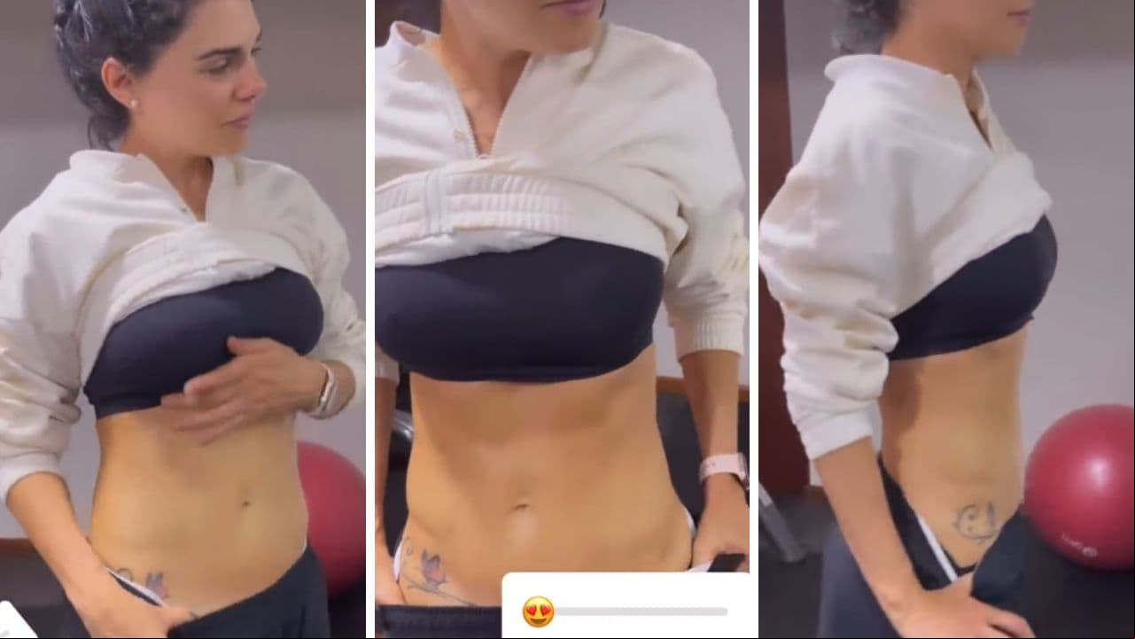 Livia Brito muestra atrevido tatuaje