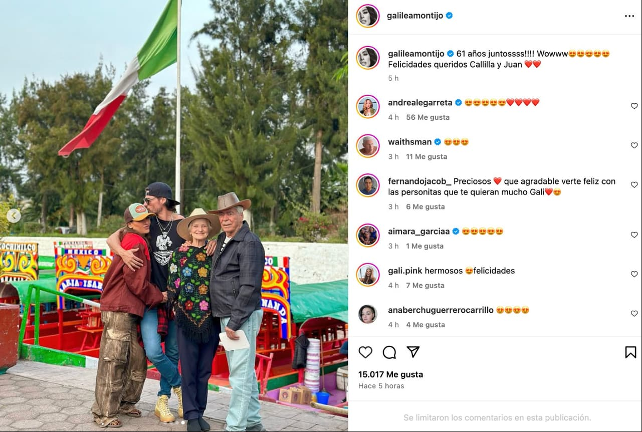 Galilea Montijo y su novio Isaac Moreno.