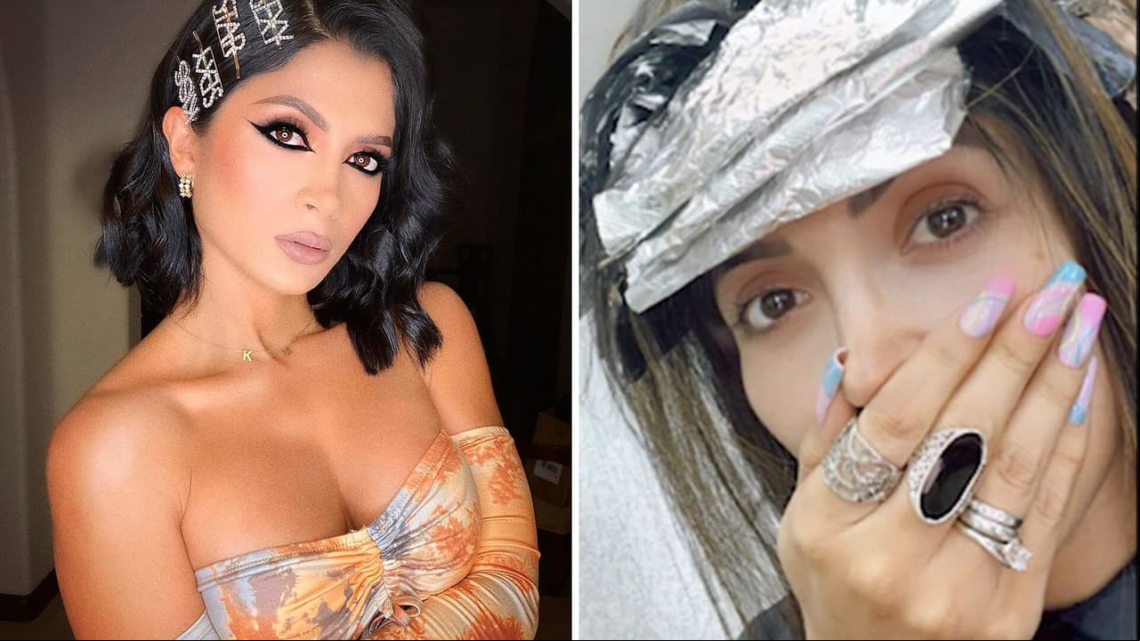 Kimberly Flores presume alocado cambio de look y luce irreconocible