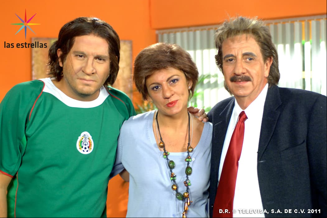 También a los futbolistas les tocaba ser parodiados.
