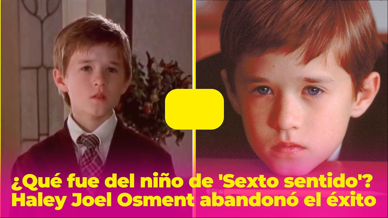 ¿Qué pasó con el niño de 'Sexto Sentido'? Haley Joel Osment desapareció por una triste razón