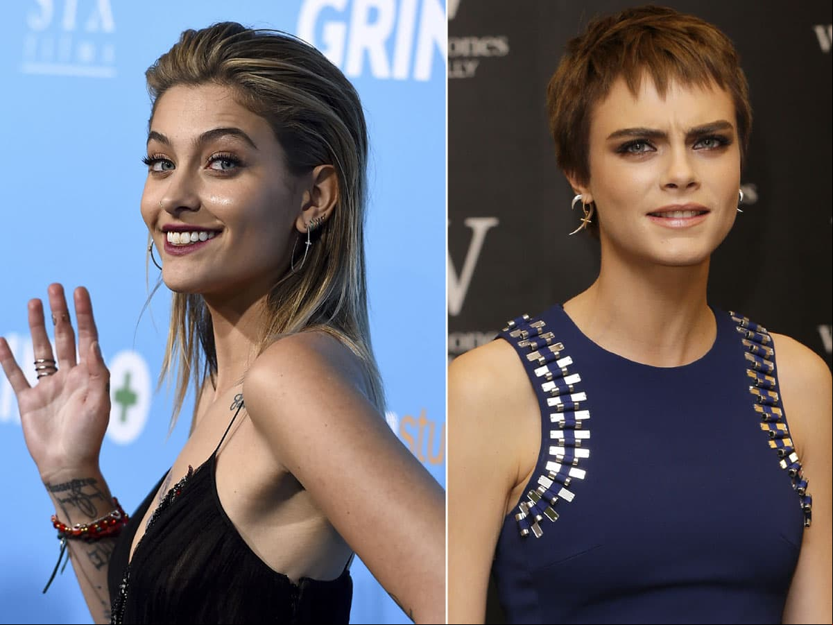 Paris Jackson y Cara Delevingne son captadas besándose