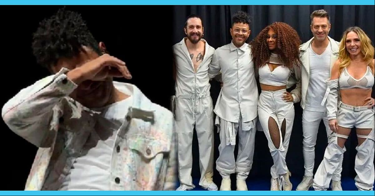 Kalimba llora en concierto tras señalamientos de Melissa Galindo