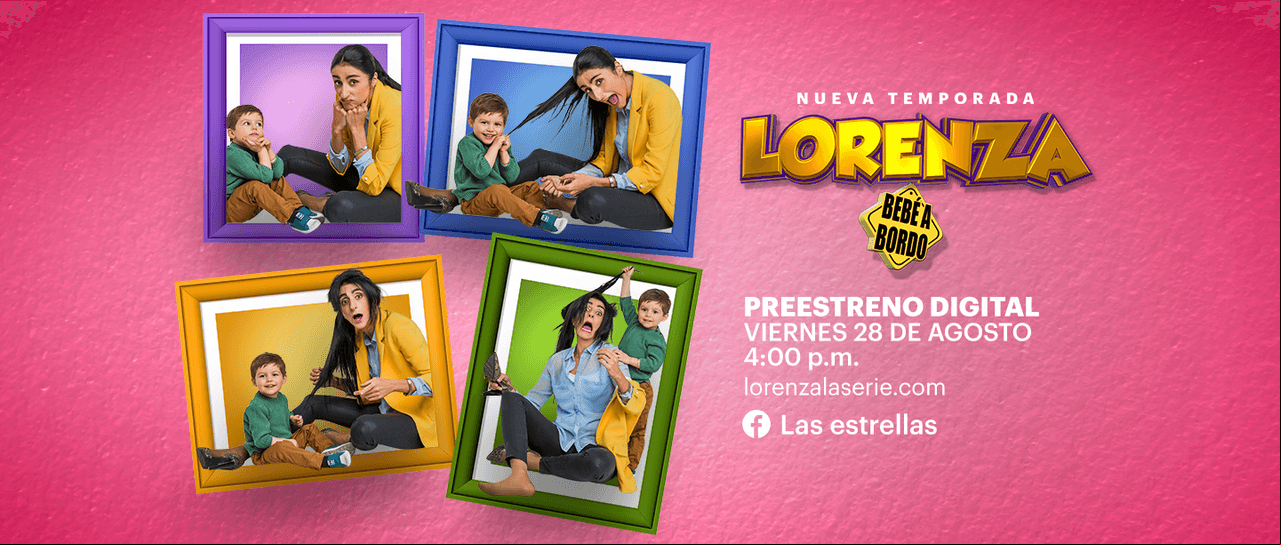 'Lorenza, bebé a bordo', temporada 2: Disfruta el preestreno digital del primer capítulo