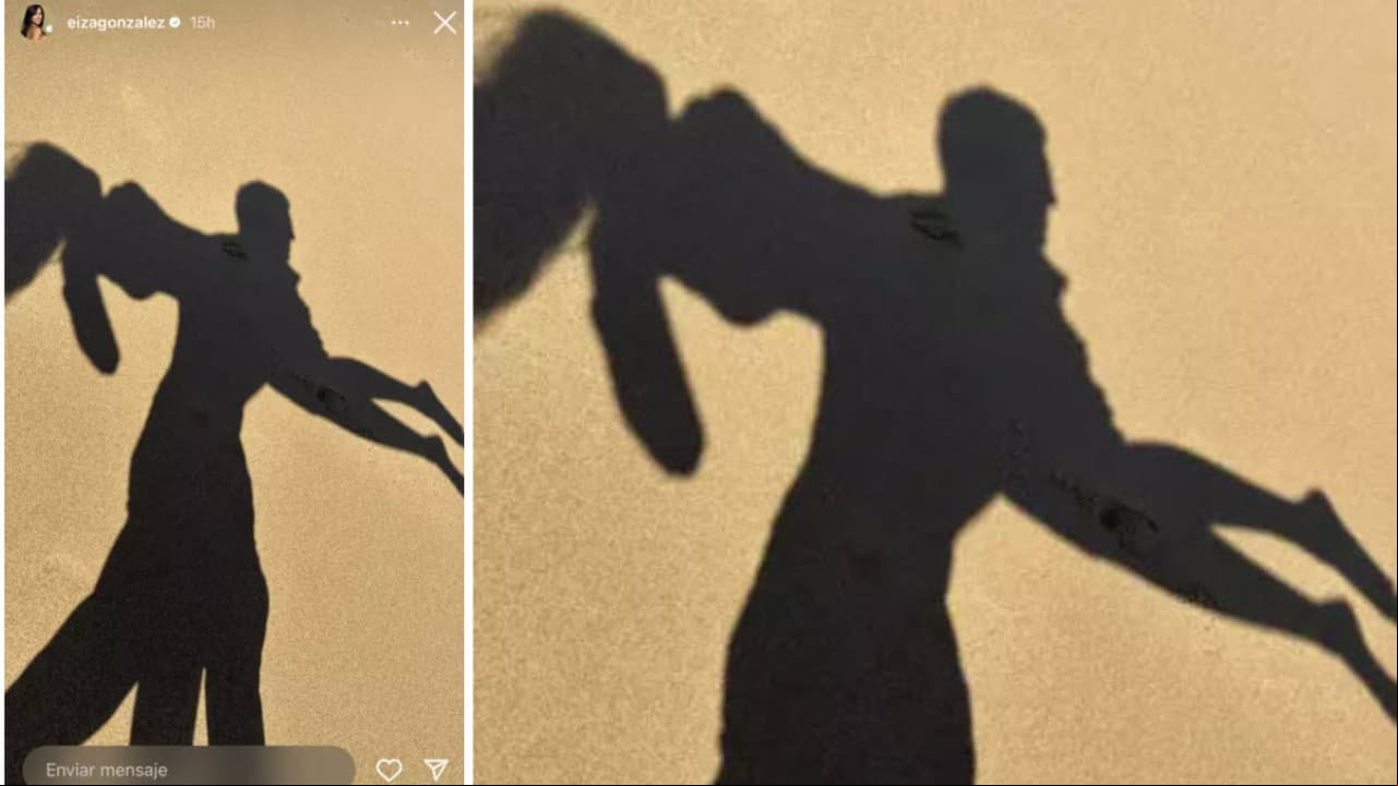 Esta es la foto que publicó Eiza González en Instagram horas antes de que un show español difundiera un video en el que se le ve besándose en la boca cob Mario Casas.
