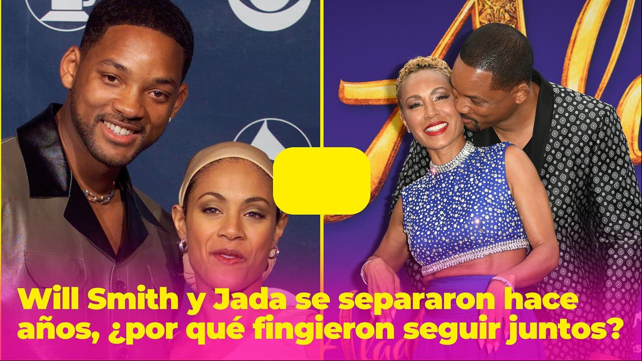Will Smith y Jada Pinkett están separados desde hace años y nadie lo sabía: ¿por qué fingieron seguir juntos?