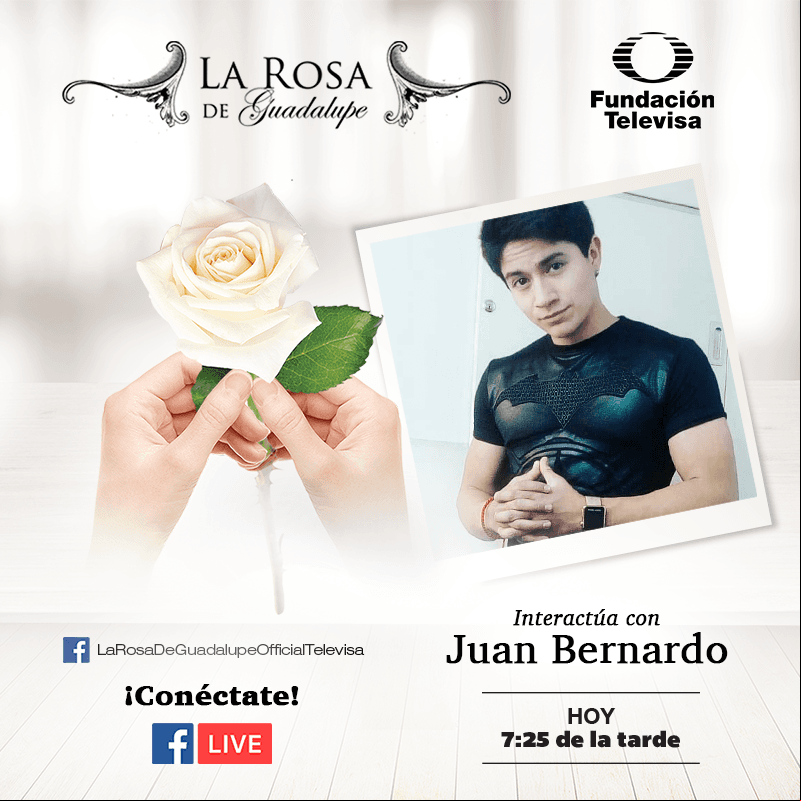 ESTE MARTES: Sigue el FB Live de La Rosa de Guadalupe