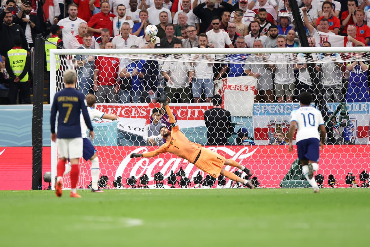 Francia elimina a Inglaterra en el partido donde Harry Kane falló el primer penalti del equipo de los tres leones en la historia de su participación en Copas del Mundo.