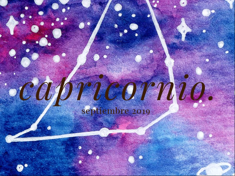 Horóscopo Capricornio: ¿cómo será septiembre para ti?
