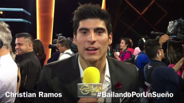 Christian Ramos te invita a ver Bailando por un Sueño