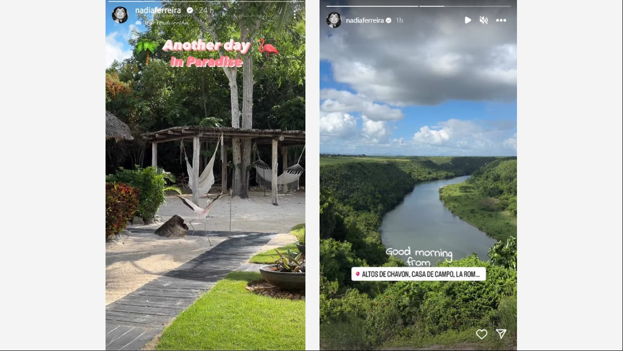 Nadia Ferreira en República Dominicana