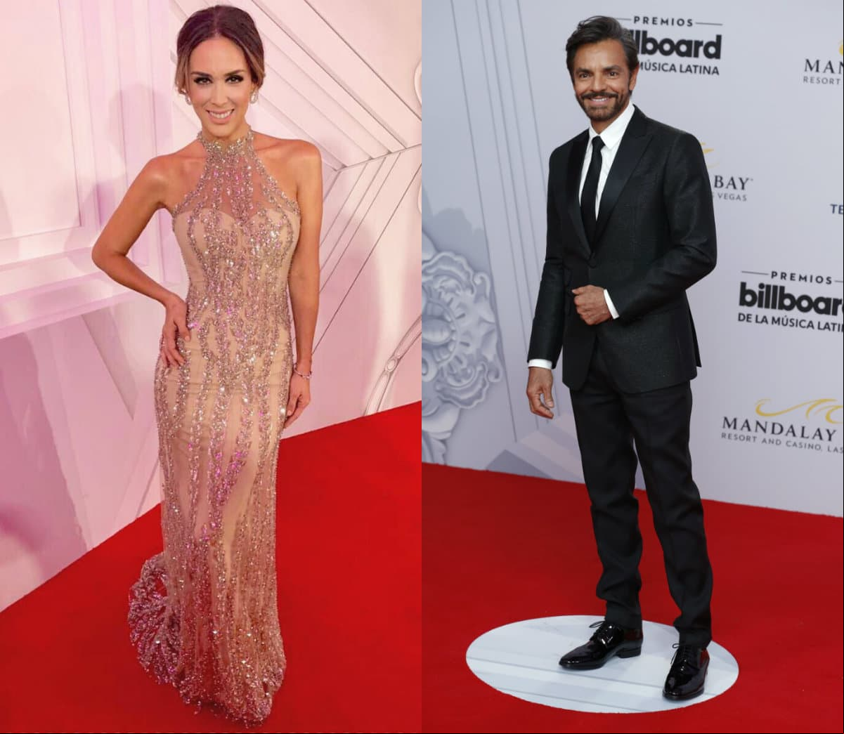 Jacqueline Bracamontes, Eugenio Derbez y otros famosos se reunieron en los Latin Billboard 2019, donde deslumbraron con elegantes y estrafalarios atuendos