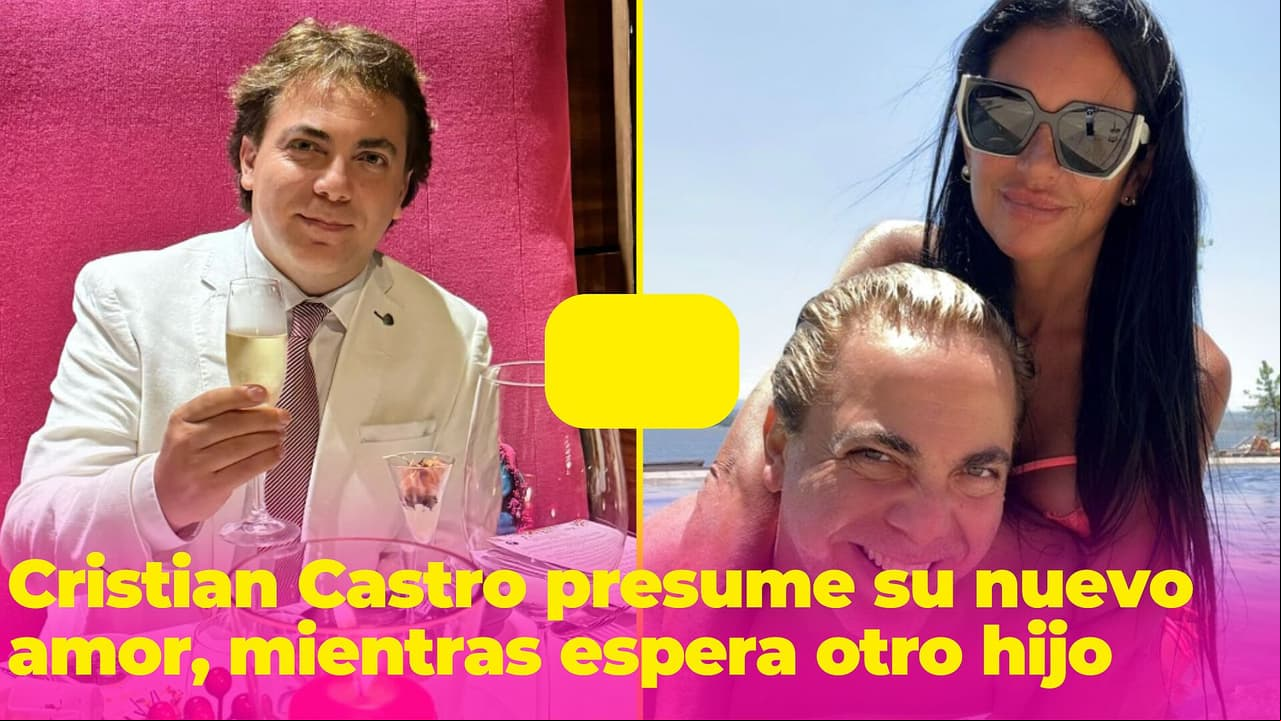 Cristian Castro estrena novia millonaria mientras espera a su cuarto hijo