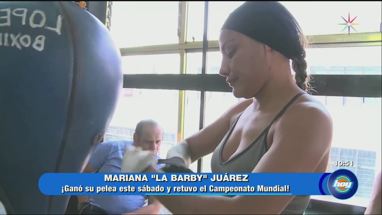 Mariana &quot;La Barby&quot; Juárez retuvo el campeonato
