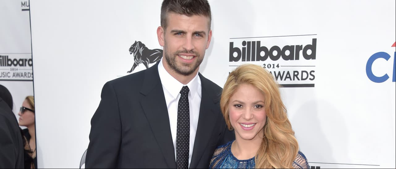 Shakira y Gerard Piqué en los Billboard Music Awards 2014