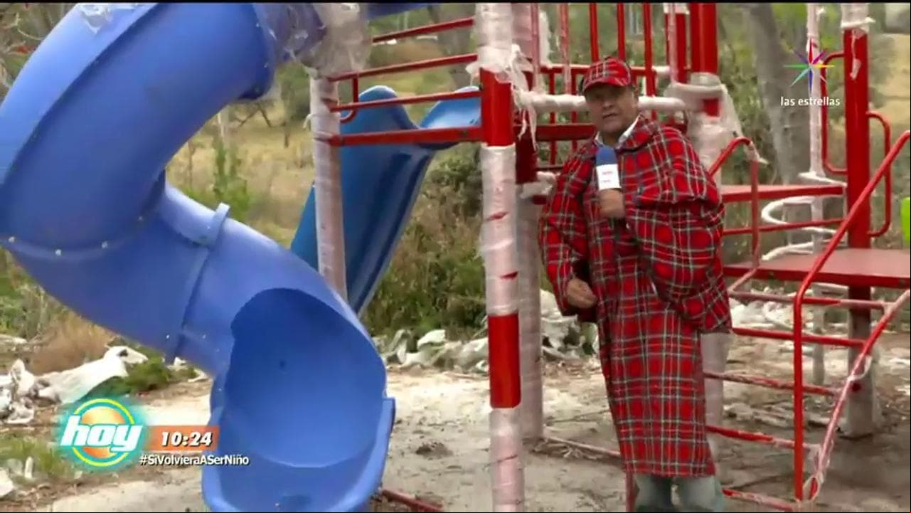 El extraño retorno del Inspector: juegos infantiles abandonados