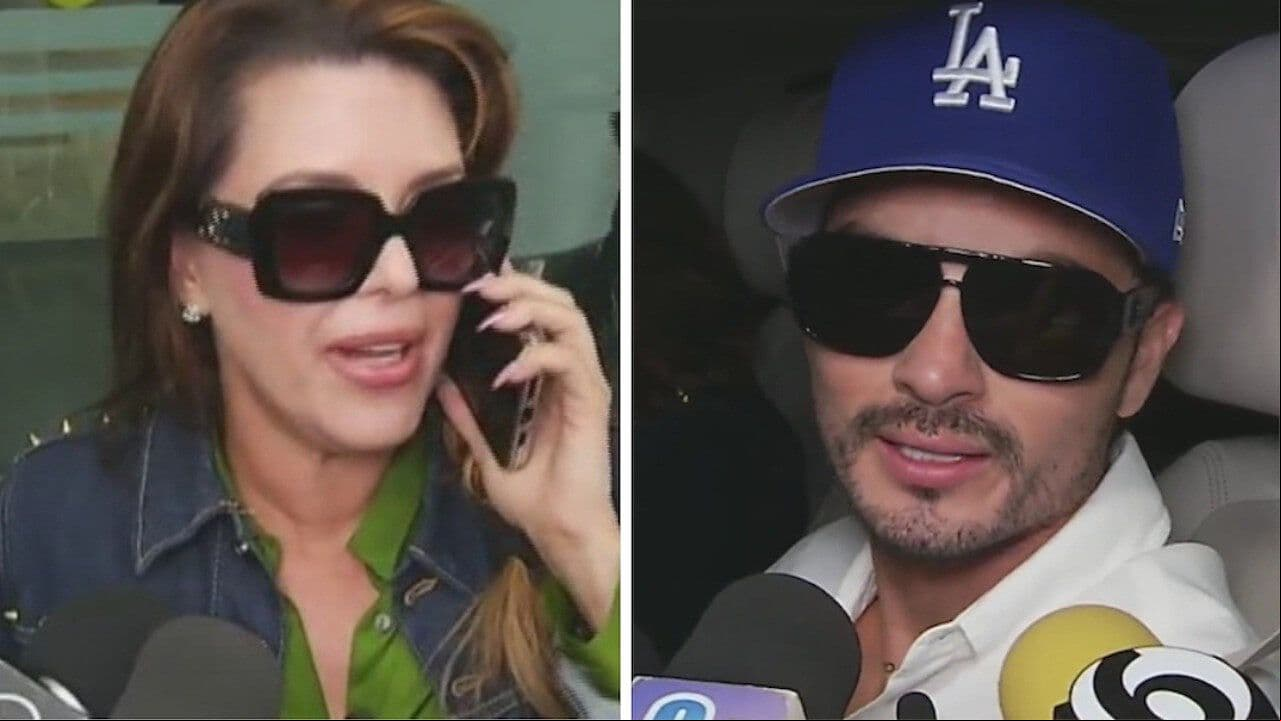 Alicia Machado se besa con Christian Estrada, la ex Miss Universo dice que son amigos