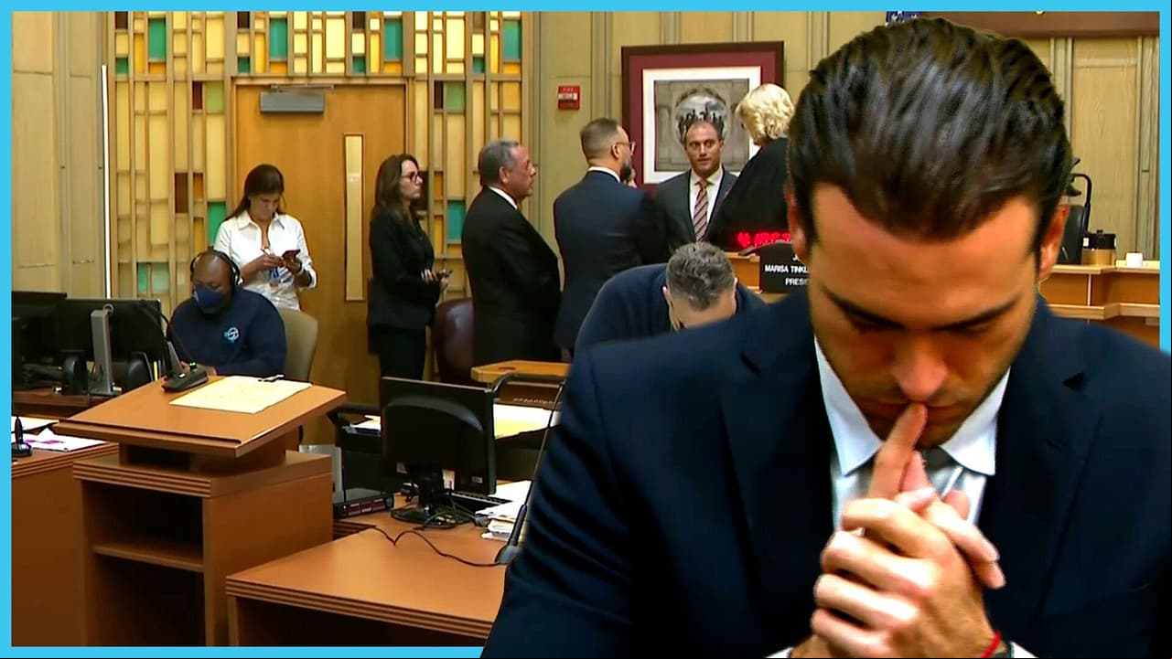 Pablo Lyle: se complica su caso y se pone a orar en pleno juicio