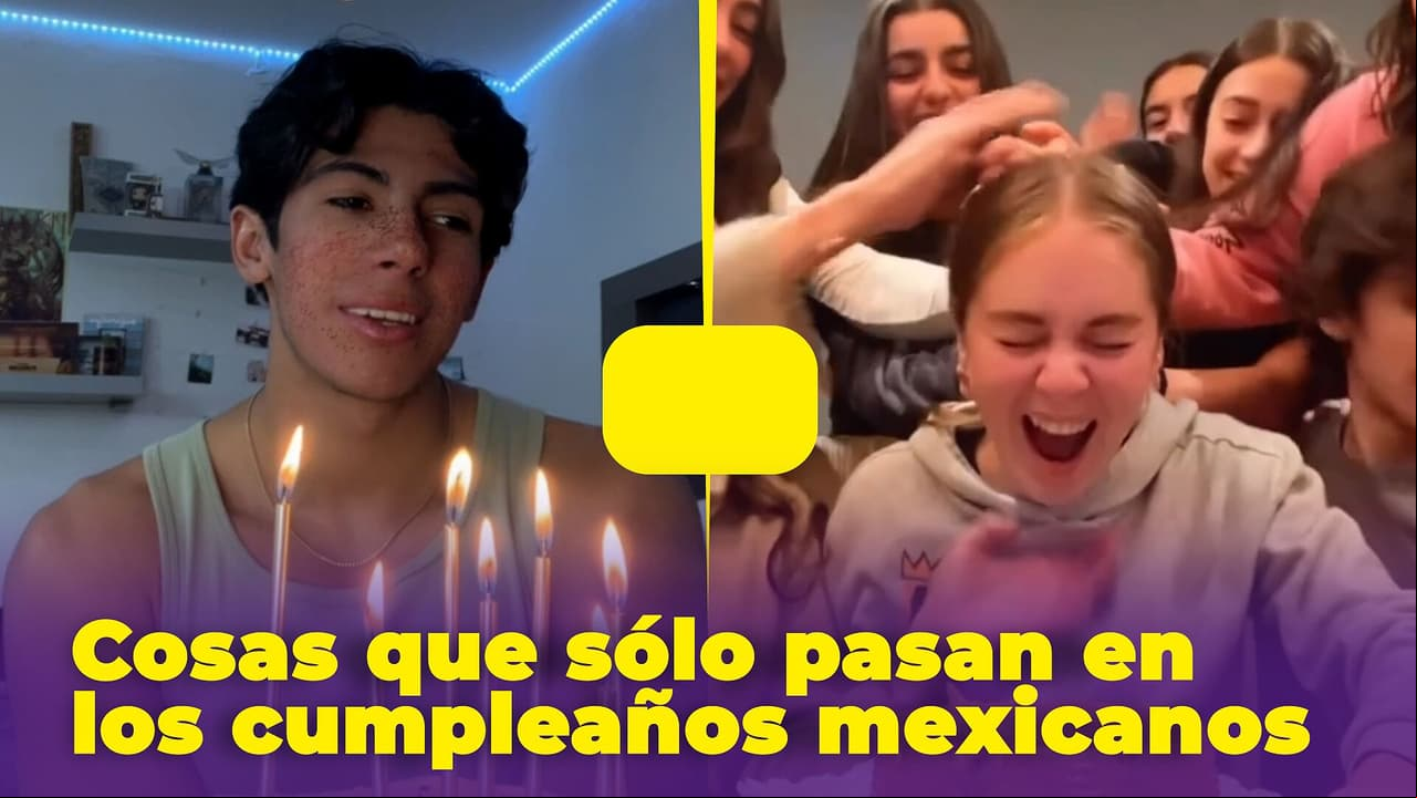 Cosas de los cumpleaños mexicanos que sorprenden a los extranjeros: la mordida del pastel es una