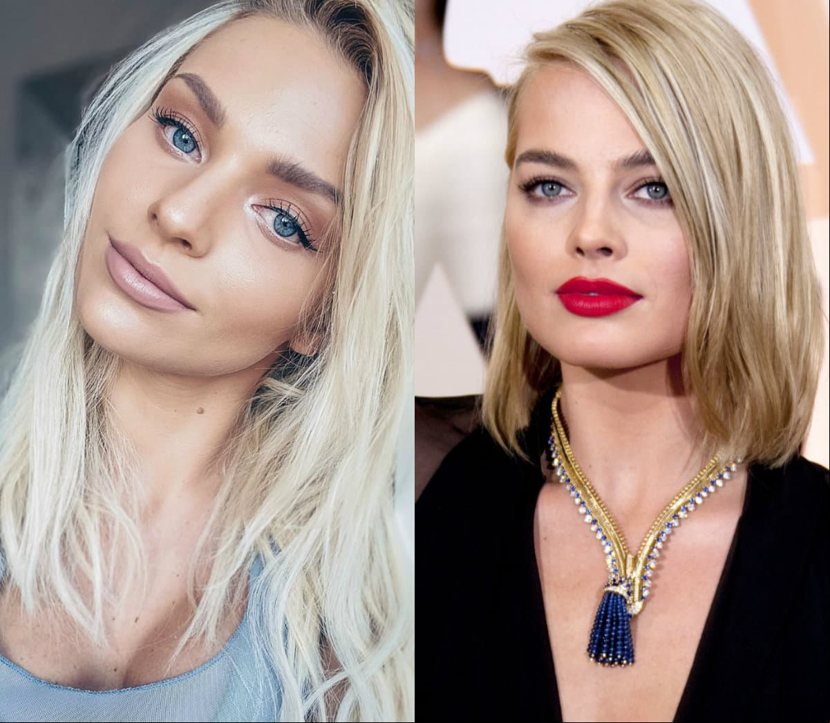Irina Baeva fue comparada en redes sociales con Margot Robbie y es que varios s afirman que la rusa tiene gran parecido físico con la actriz que da vida a ‘Harley Quinn’