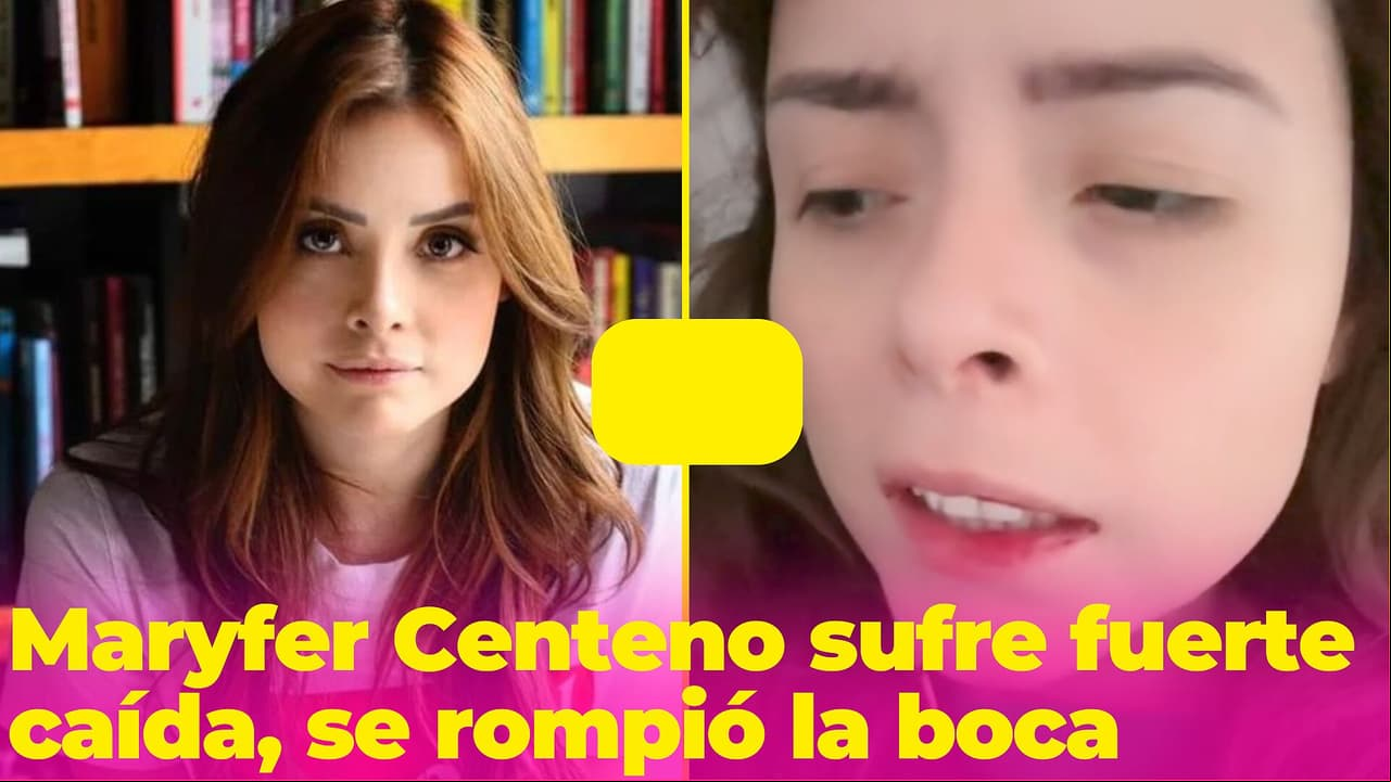 Maryfer Centeno sufre aparatoso accidente: muestra cómo se rompió los dientes