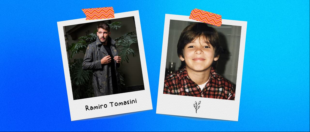 Ramiro Tomasini, ‘Diego’ en ‘Como tú no hay 2’, confesó que lo que más disfrutó de su infancia fue cuando: “¡mis padres me dejaban quedarme en casa y faltar a la escuela! ¡Sin duda, era una de las mejores sensaciones del mundo! ¡Las milanesas de mi abuela Beti, bueno en realidad todo lo que me cocinaba mi abuela, durante los años que viví con ella!”, compartió.