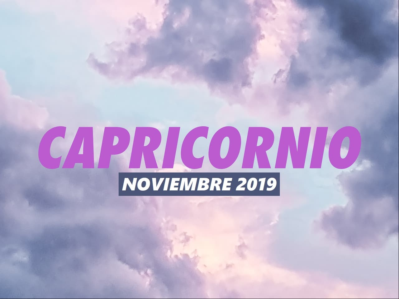 Horóscopo Capricornio: ¿cómo será noviembre para ti?
