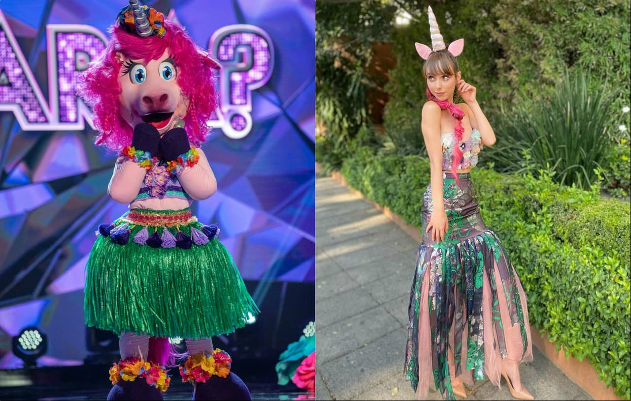 Como salida de un cuento de hadas, Natalia Téllez lució muy tierna al robarle el look a Unicornio, personaje que se caracterizó por ser muy cordial e impresionar con sus interpretaciones.