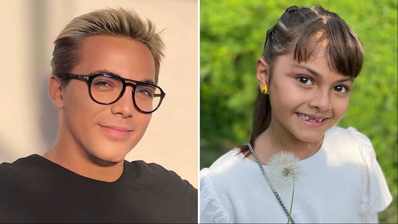 Hija de Cristian Castro le regala una canción de cumpleaños; ¡ella la compuso!