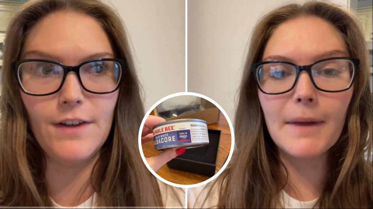 Mujer compra cenicero de miles de pesos y en su lugar recibe una lata de atún