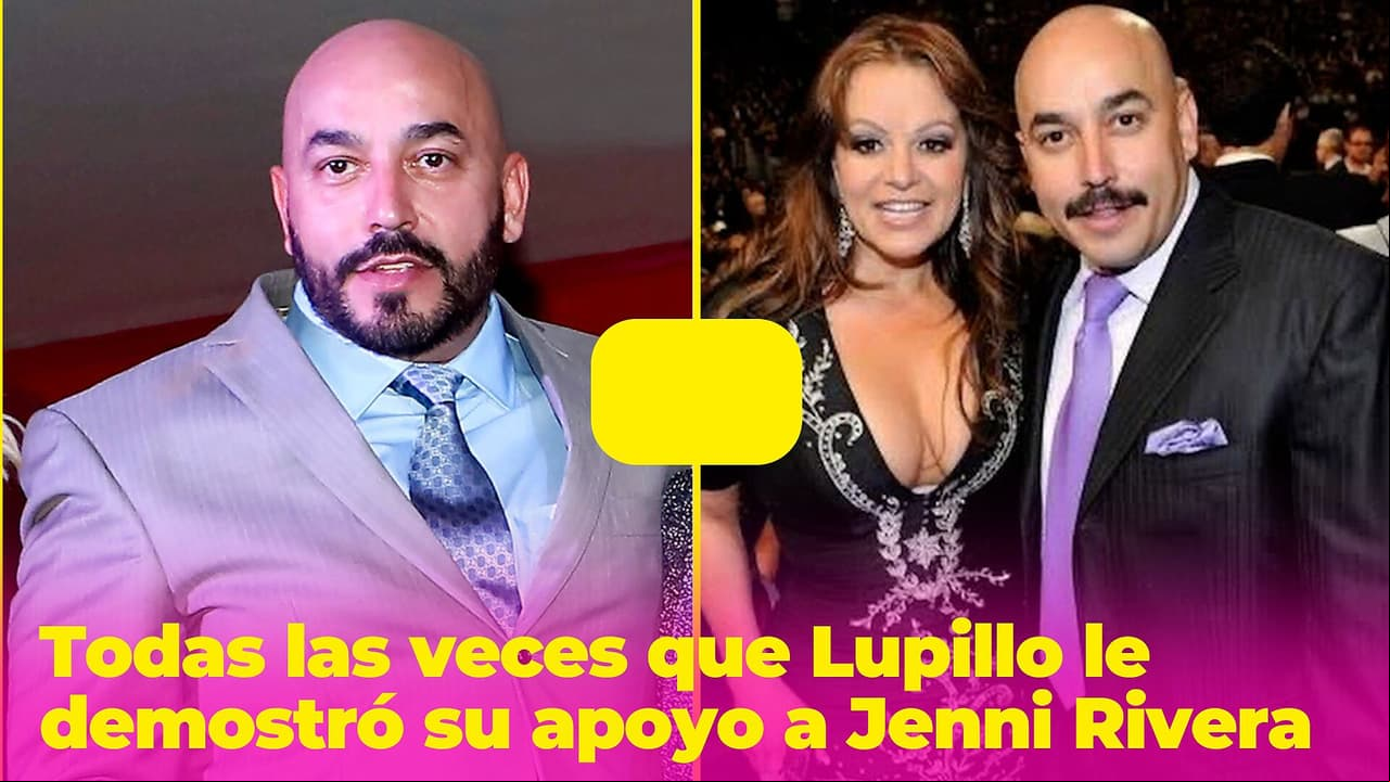 Jenni Rivera siempre tuvo a su mejor aliado en Lupillo: todas las veces que le mostró su apoyo y cariño