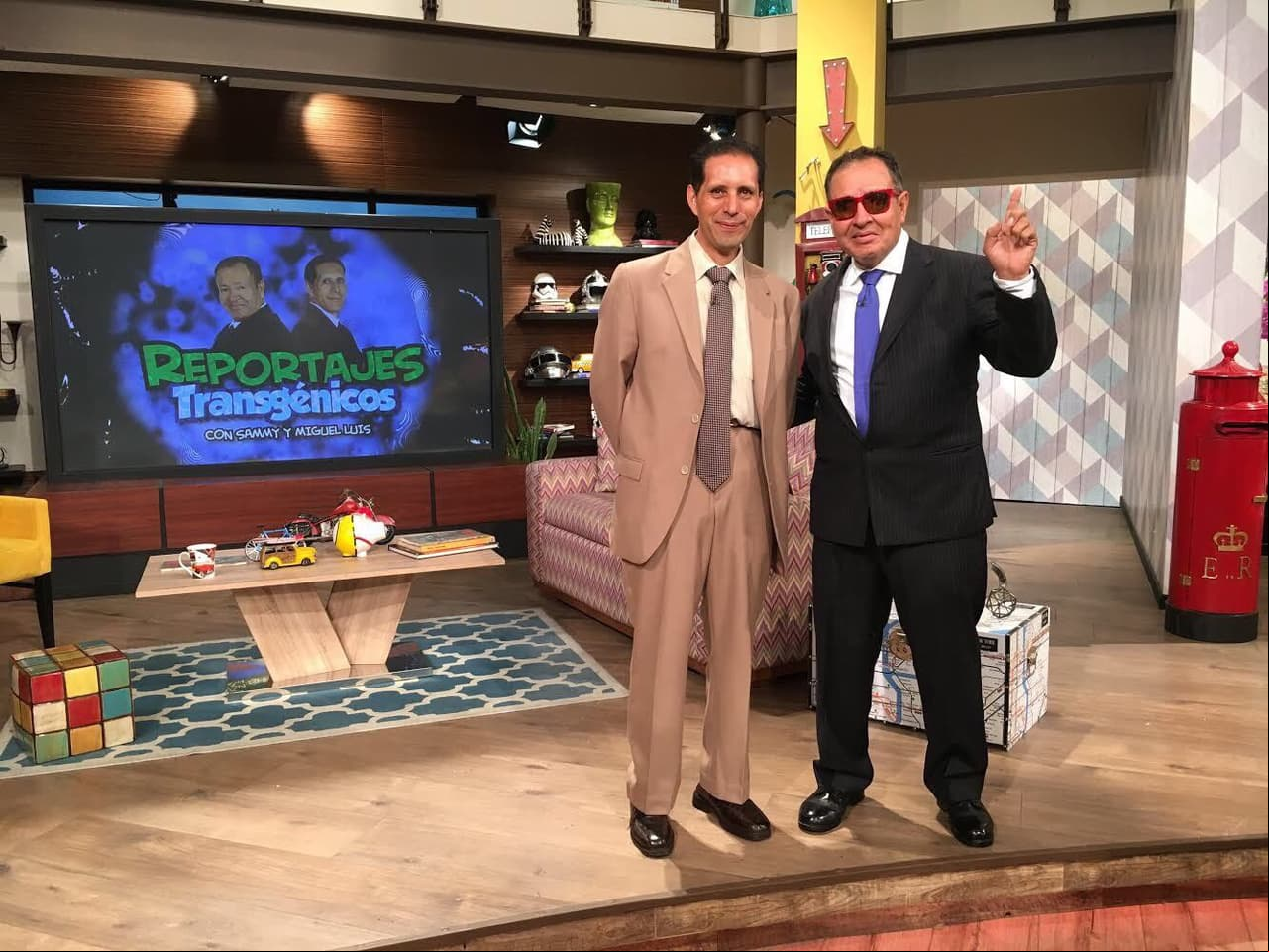 Sammy y Miguel Luis nos compartieron un divertido Reportaje Transgénico