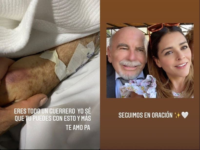 Grettell Valdez compartió algunas fotografías junto a su papá