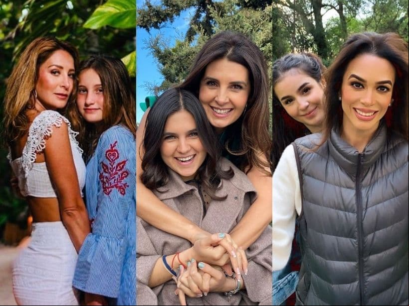 Es común que los famosos presuman en redes sociales detalles de sus facetas de papás, pero algunos como Geraldine Bazá, Mayrín Villanueva e incluso Julián Gil sorprenden por parecer hermanos mayores de sus hijos.