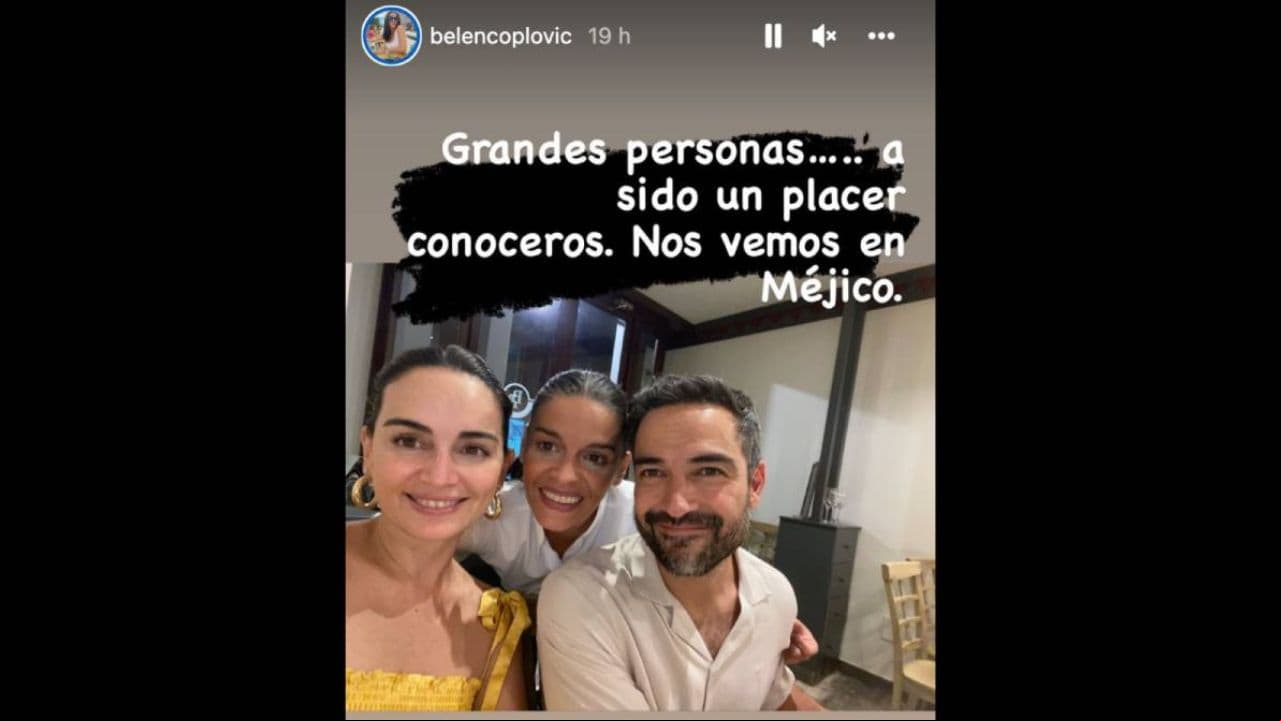 Poncho Herrera y Ana de la Reguera posan juntos