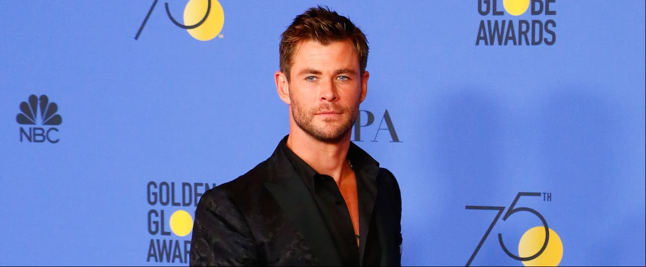 Chris Hemsworth se prepara para su nueva película