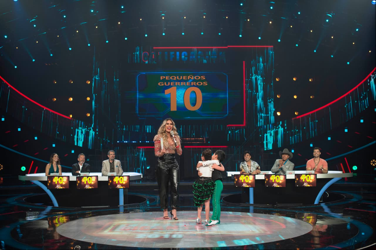 Por segunda vez, los adorables Luisangeli y Dieguito se sacaron un 10 perfecto. ¡Felicidades a los queridos bailarines!