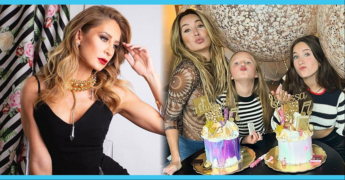 Geraldine Bazán conmueve al mostrar cómo lucían sus hijas hace algunos años